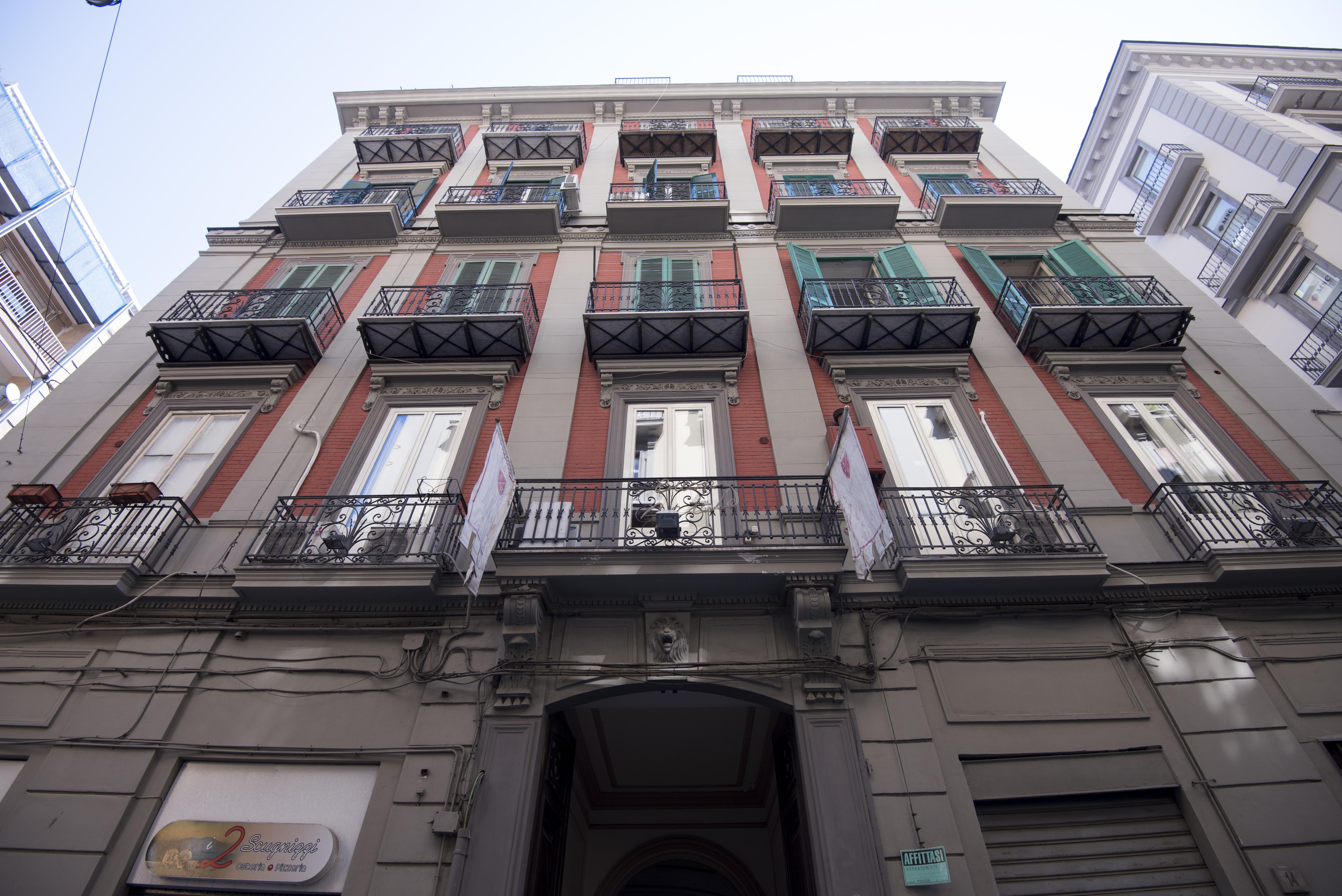 Schilizzi Hotel Napoli Bagian luar foto